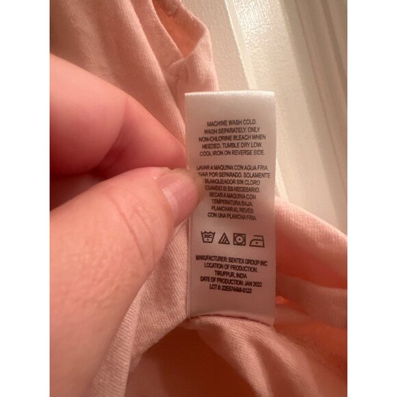 Disney Junior Minnie Mouse Pink Toddler Shirt 2T 100% Cotton Made In India - Picture 5 of 5